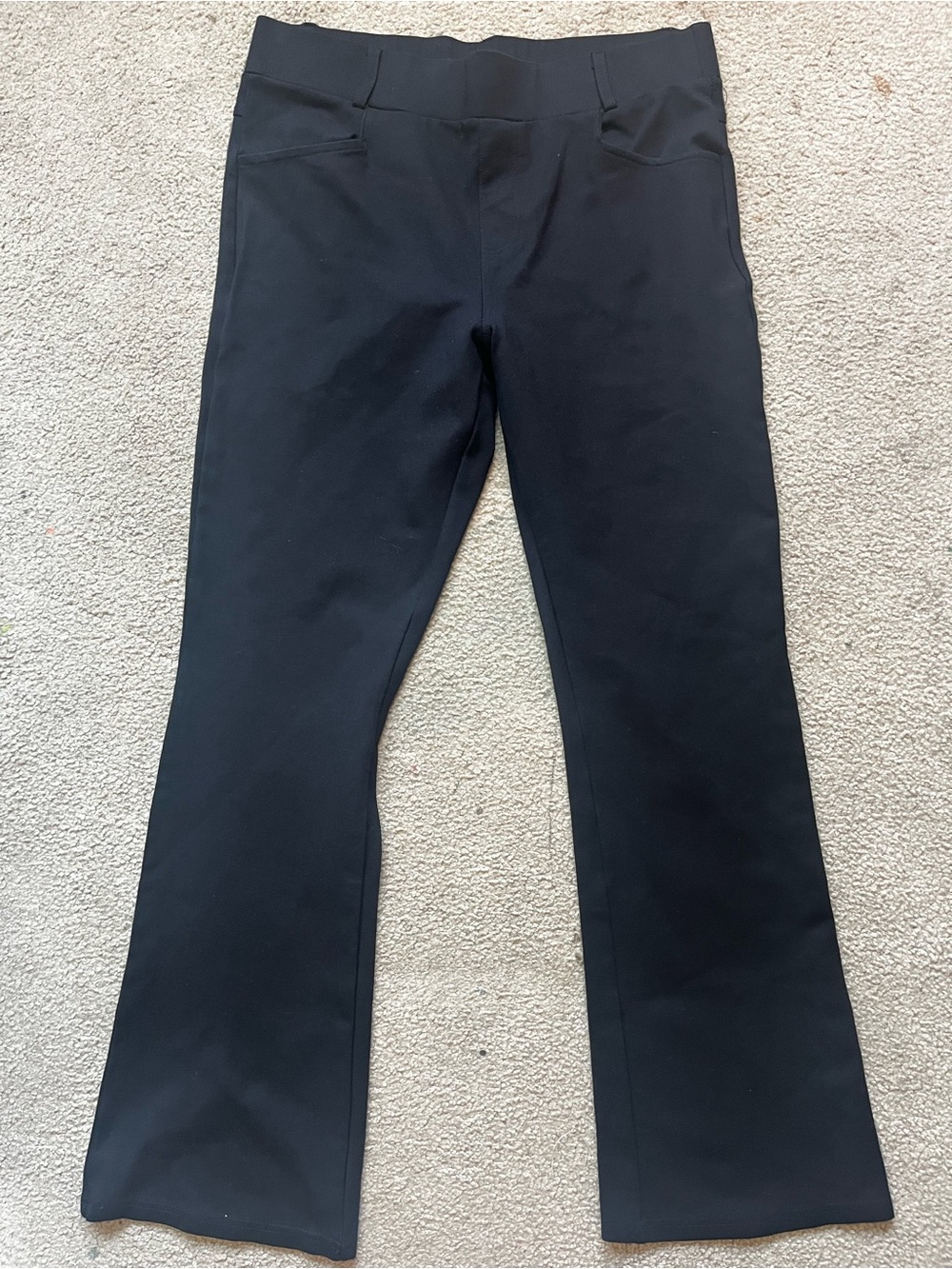 Women’s conceited Black Dress Pants